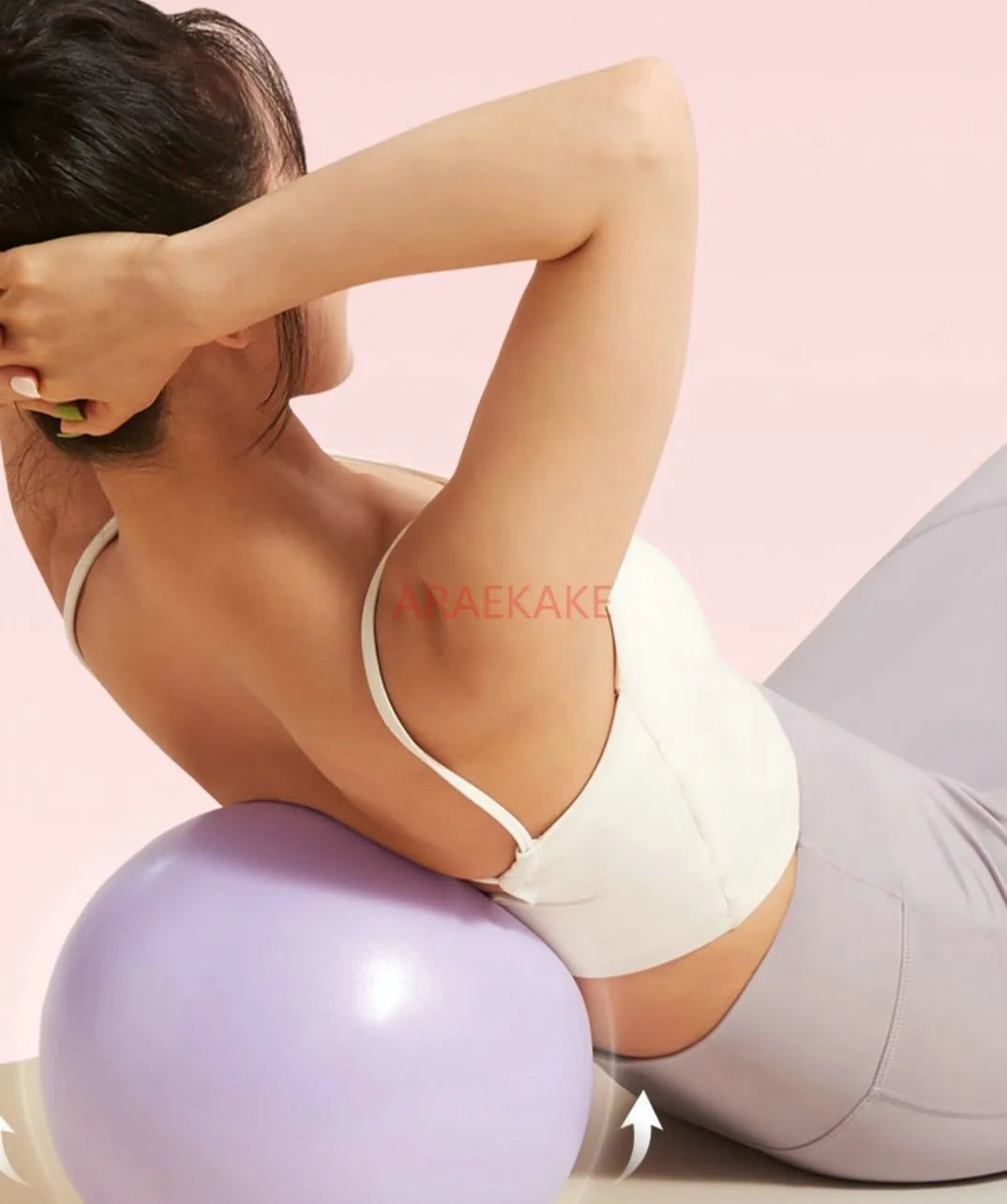 1PCS Mini yoga ball, thickened explosion-proof fitness ball, maternity ball, elastic ball