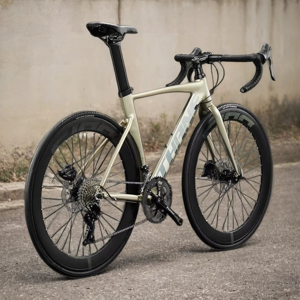 700C curved handle road bicycle 27 speed oil disc brake gravel bike ultralight aluminum alloy frame Road Racing bicicleta aldult