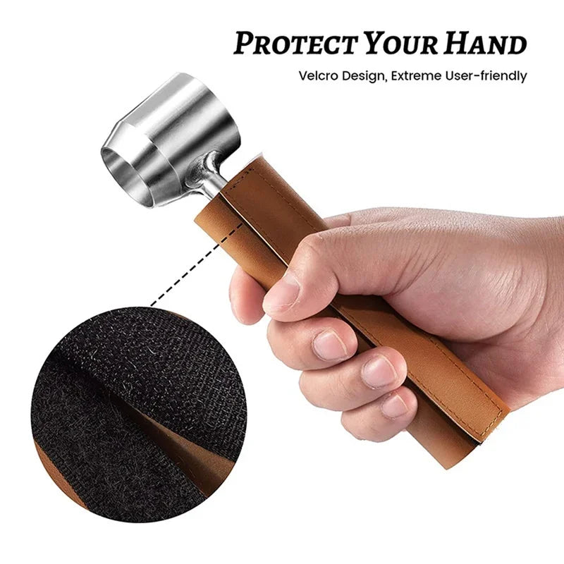 Hand Auger Wrench Scotch Eye Wood Auger Manual Hole Maker Gear Multitool for Camping Bushcraft and Outdoor