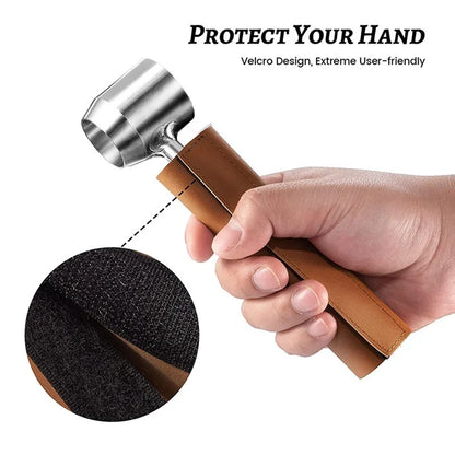 Hand Auger Wrench Scotch Eye Wood Auger Manual Hole Maker Gear Multitool for Camping Bushcraft and Outdoor