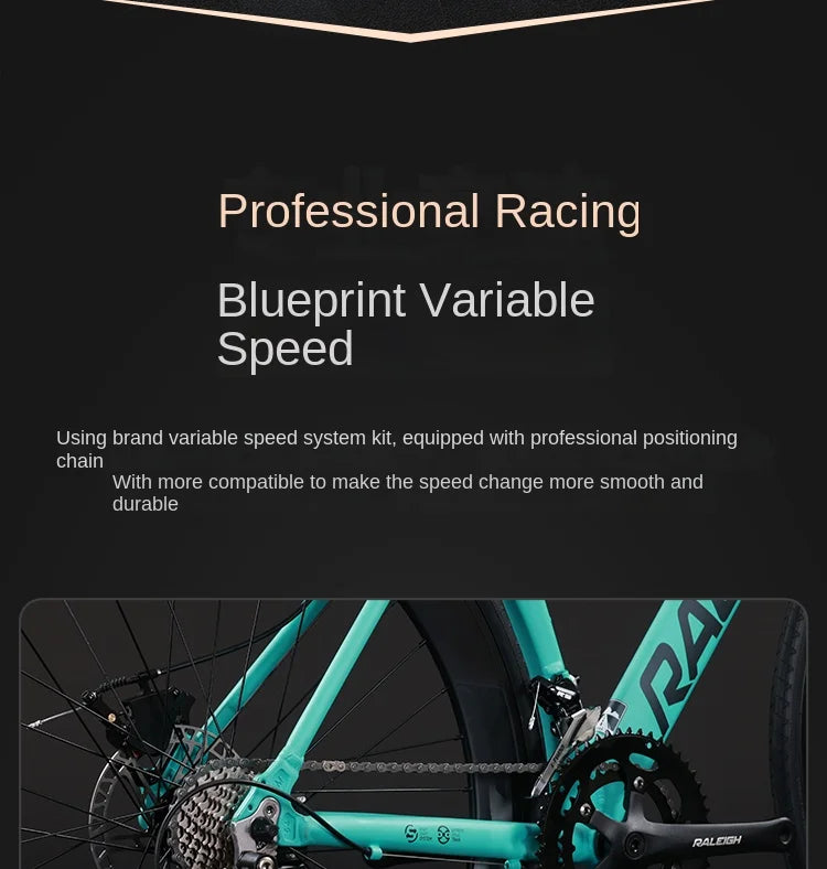 2025 Competitive Road Bike 14/16/18 Speed Lightweight Multi-performance Bicycle Oil Pressure Disc Brake Speed Change Bicicleta