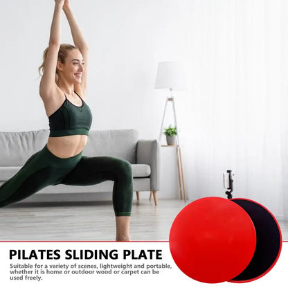 2Pcs Fitness Core Sliders Exercise Gliding Discs Slider Full-Body Workout Accessories Abdominal Training Yoga Sports Equipment