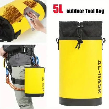 5L Tool Waist Belt Portable Repair Tools Storage Bag Anti Collision for Fishing Plumber Electrician Hiking