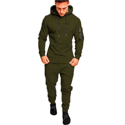 2023 new Men's Camouflage Tracksuit Sport Hoodies Pants Two Piece Set Outdoor Sports Suit Casual Jogging Suit Sweatshirts