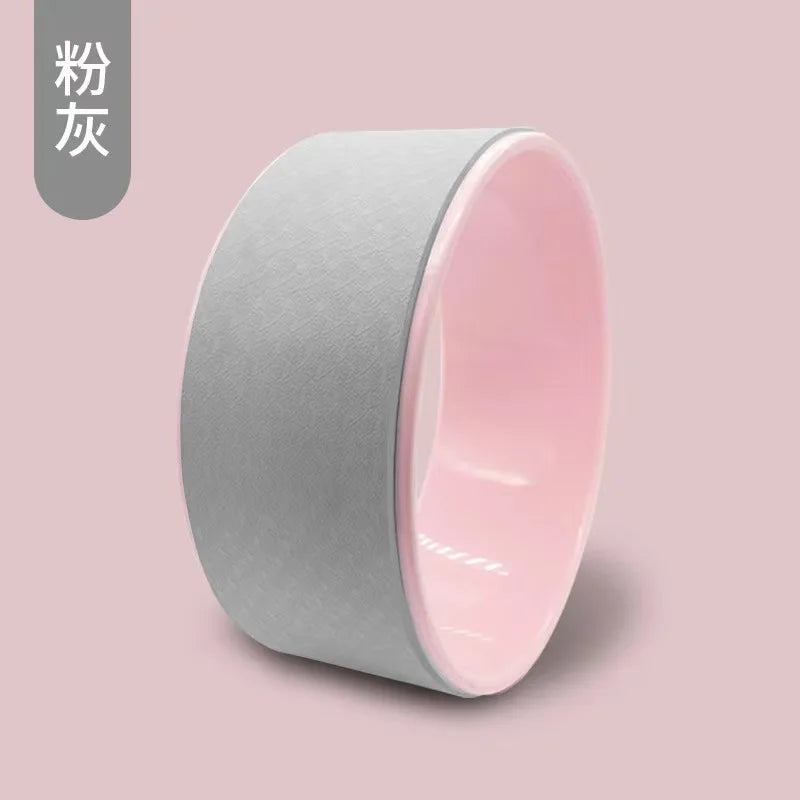 TPE Yoga Wheel - High-Density Eco-Friendly Fitness Equipment for Pilates Backbend Support Massage and Relaxation Pilates Yoga