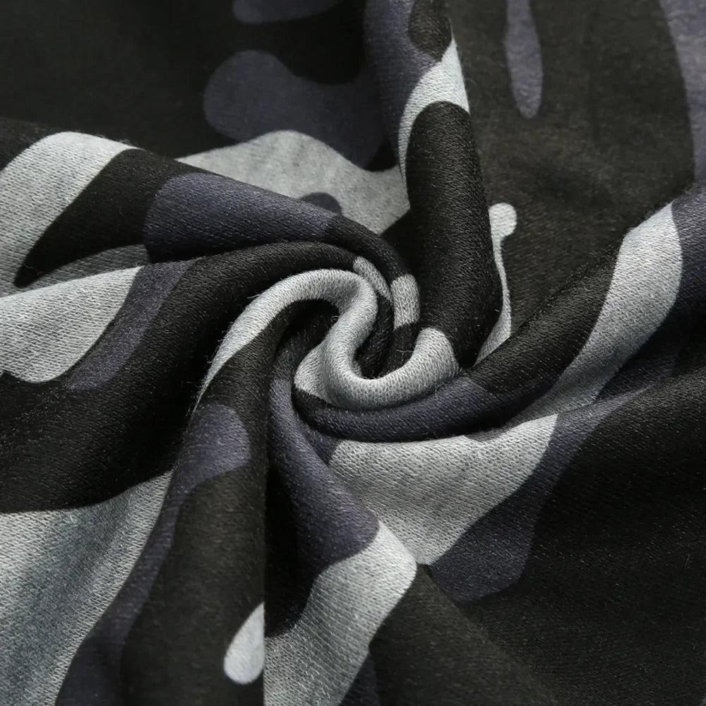 2023 new Men's Camouflage Tracksuit Sport Hoodies Pants Two Piece Set Outdoor Sports Suit Casual Jogging Suit Sweatshirts