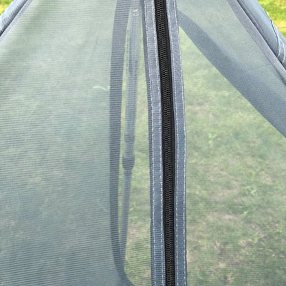 1 Person Hiking Camping Tent Ultralight Rodless Pyramid Tent 4 Season Backpack Tent Outdoor Waterproof Awnings Sun Shlelter Tent