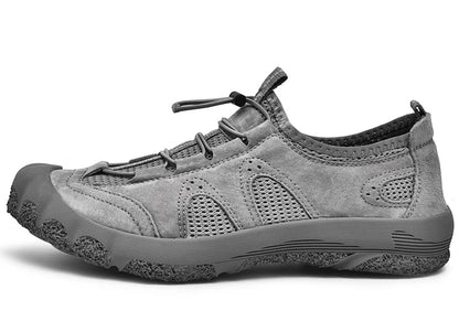 Summer Men Outdoor Shoes For Hiking Tourism Trekking Walking Sneakers Climbing Mountain Trail High Quality