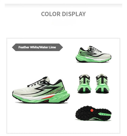 361 Degrees Men Running Shoes Woven Lightweight Breathable Cushioning Non-slip Weaving Off-road Jogging Male Sneakers 572442201