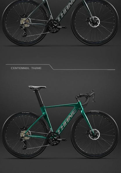 700C curved handle road bicycle 27 speed oil disc brake gravel bike ultralight aluminum alloy frame Road Racing bicicleta aldult