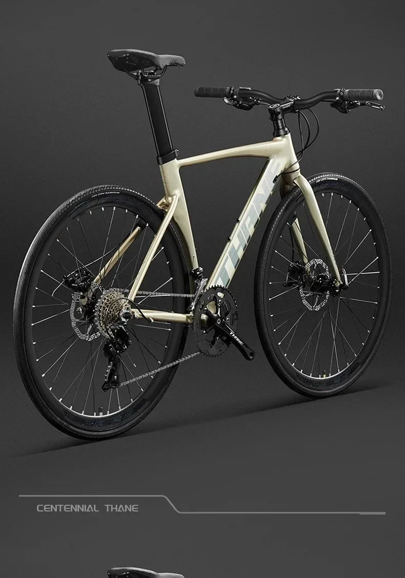 700C curved handle road bicycle 27 speed oil disc brake gravel bike ultralight aluminum alloy frame Road Racing bicicleta aldult