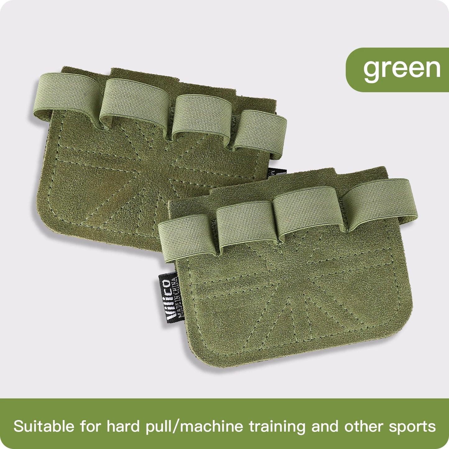 Cowhide weightlifting training gloves with palm protection for men's and women's fitness, gymnastics, grip strength, pull ups, a