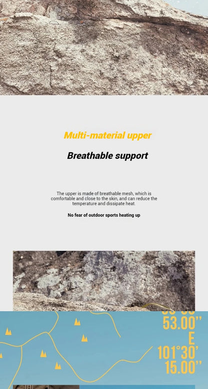 361 Degrees Yushan 2.0 Men Running Shoes New Leather Hiking Cushioning Light Breathable Outdoor Jogging Male Sneakers 672512234