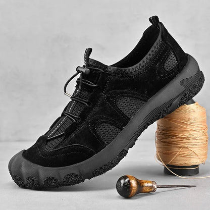 Summer Men Outdoor Shoes For Hiking Tourism Trekking Walking Sneakers Climbing Mountain Trail High Quality