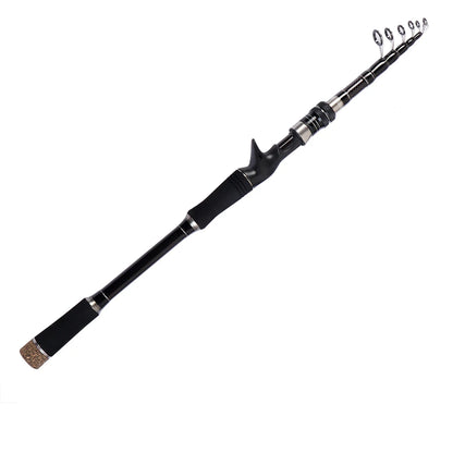 1.8M 2.1M 2.4M 2.7M 3.0M Portable Telescopic Fishing Rod Carbon Fiber Spinning/Casting Fish Rod Tackle