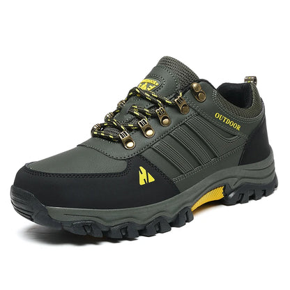 Best Seller Men's High-top Outdoor Climbing Shoes Men Sports Hiking Shoes Waterproof And Anti Slip Sports Shoes Breathable Boots