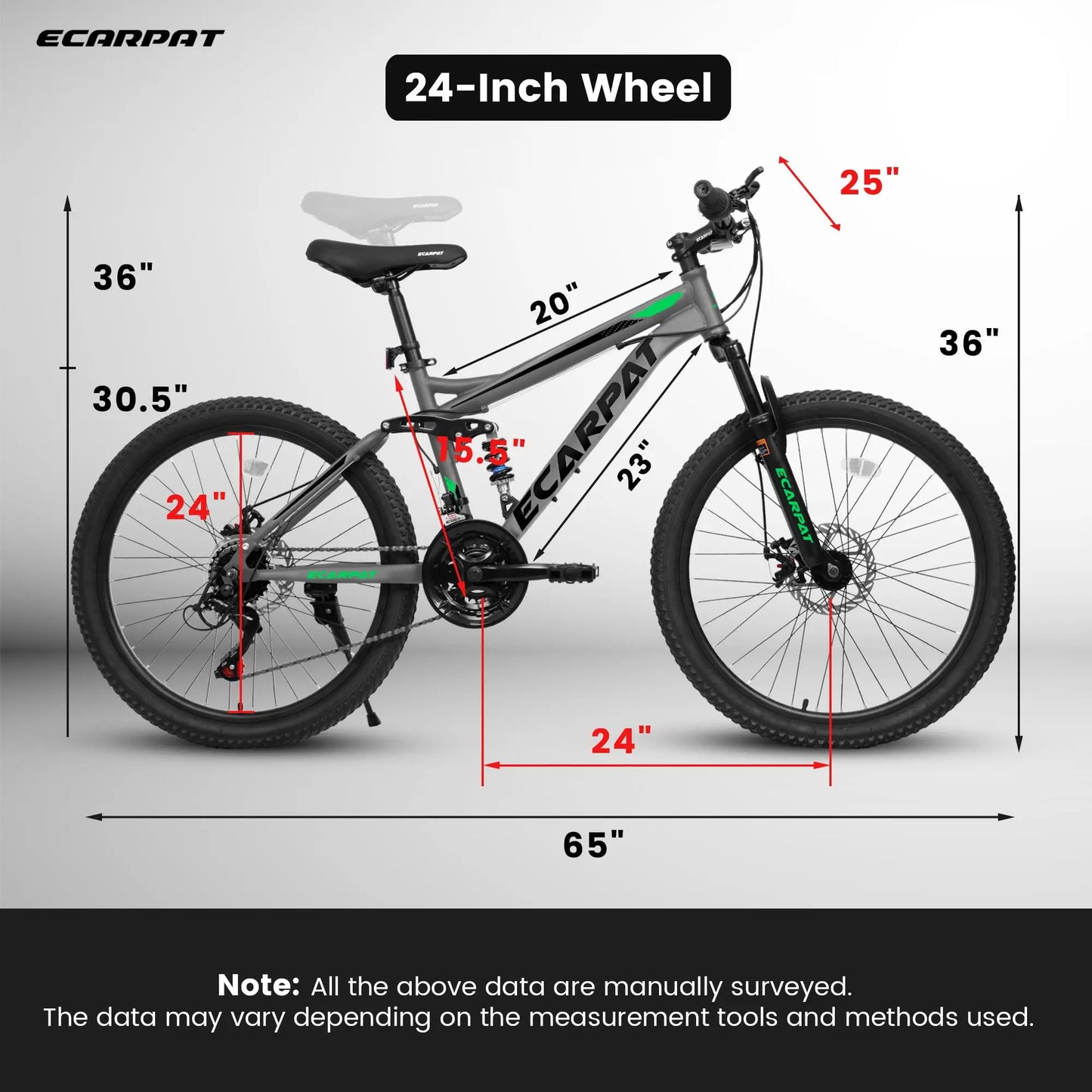 24 Inch Boys Mountain Bike Bicycle/children Bike for Kids Child Bicycle Adult Outdoor MTB  Bikes Youth Cycle Made in China