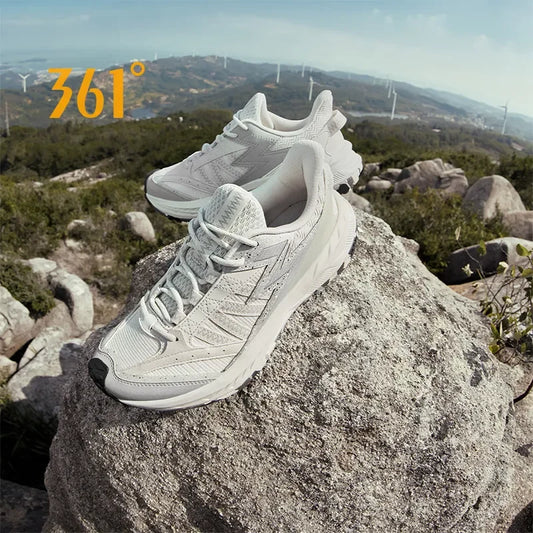 361 Degrees Men's Outdoor Hiking Shoes Stable Non-slip Wear-resistant Male Off-road Sneakers Trail Running Shoes 672512247