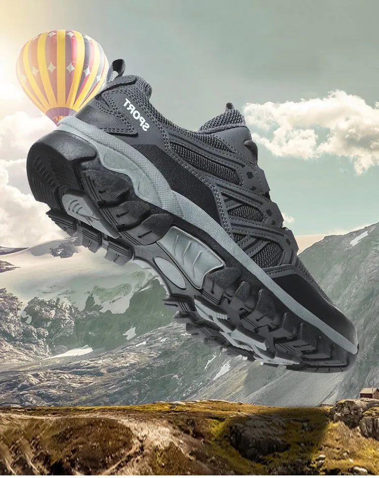 Women Men Hiking Shoes Outdoor Trekking Sports Climbing Camping Boots Non-slip Waterproof Walking Jogging Trainers Sneakers