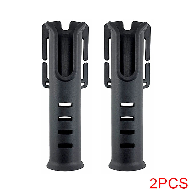 Shawto Multi-function Nylon Belt Rod Holder Portable Pole Inserter Fishing Rod Pesca Rack Quick Belt Holder Inserting Device