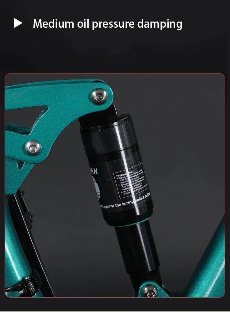 27.5-inch soft tail Mountain Bicycle Full Suspension Downhill Bike Double disc brake All Mountain Enduro Bike DH 33 speed MTB