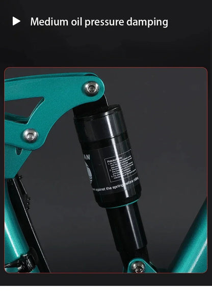 27.5-inch soft tail Mountain Bicycle Full Suspension Downhill Bike Double disc brake All Mountain Enduro Bike DH 33 speed MTB