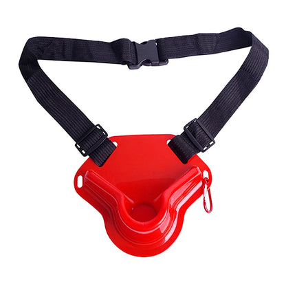Shawto Multi-function Nylon Belt Rod Holder Portable Pole Inserter Fishing Rod Pesca Rack Quick Belt Holder Inserting Device