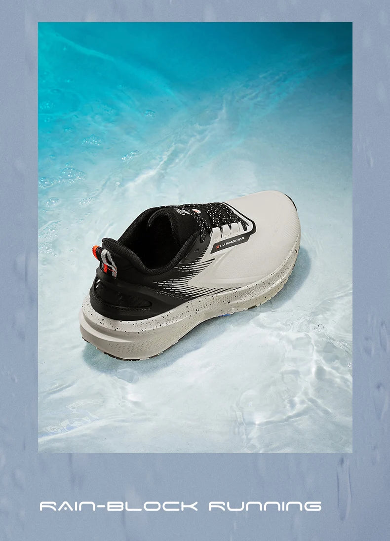 361 Degrees NEW Rainblock 7.0 Anti Splash Rainproof Running Shoes Technology Night Reflective Cushioning Man Sneakers 572342228