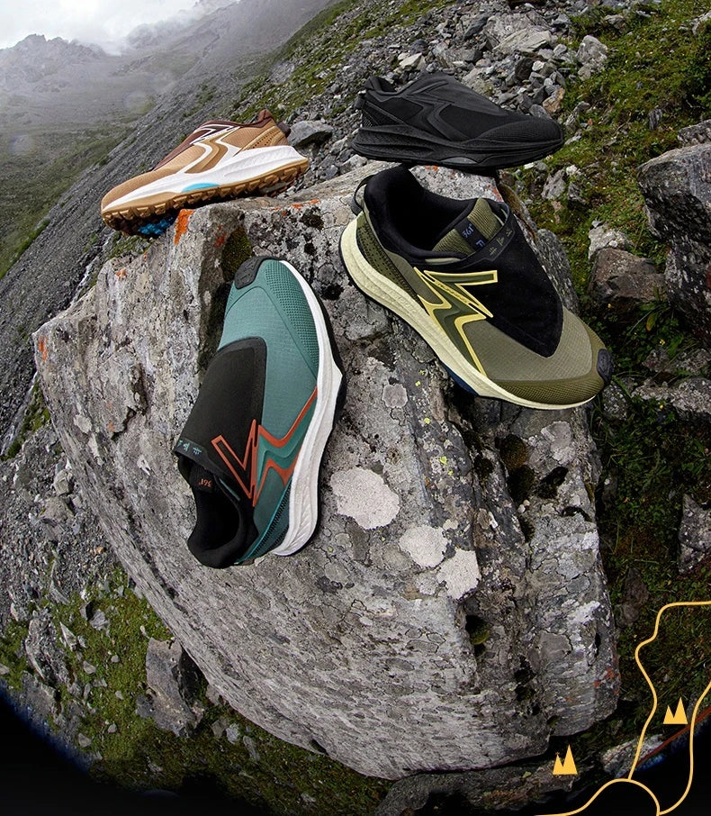 361 Degrees Men Running Shoes New Lightweight Soft Breathable Rebound Cushioning Non-Slip Outdoor Hiking Sneakers Male 672442208