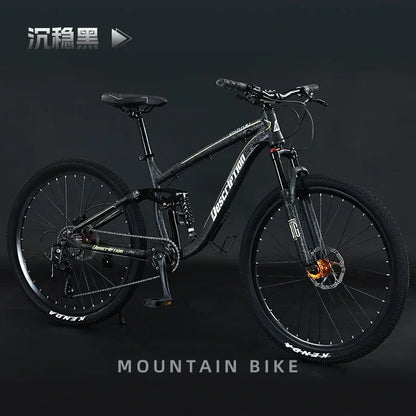 27.5 inch mountain bike single disc oil brake Downhill Bicycle soft tail mtb dual shock absorber 10speed Cross Country bicicleta