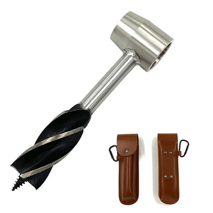 Auger Wrench Outdoor Multi Functional Survival Hand Drill Tools Jungle Crafts Drilling Drilling Tools For Wood  Accessories