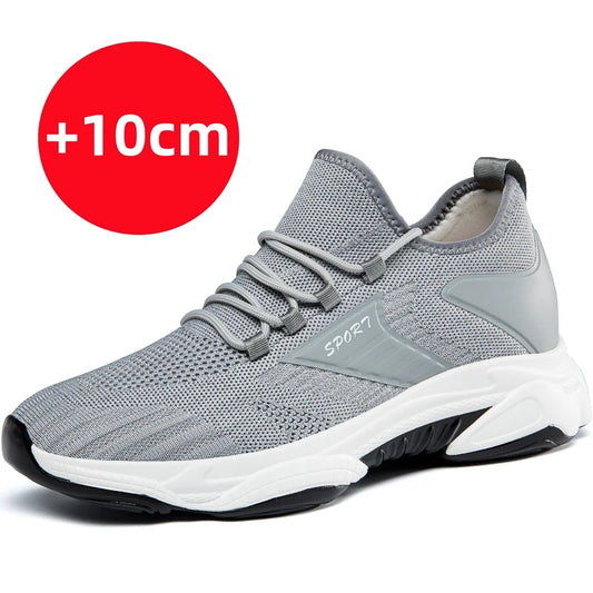 Summer Sports Inner Heightening Shoes Sneakers Men Elevator Shoes Height Increasing Shoes for Man Insoles 8CM Hidden Heels