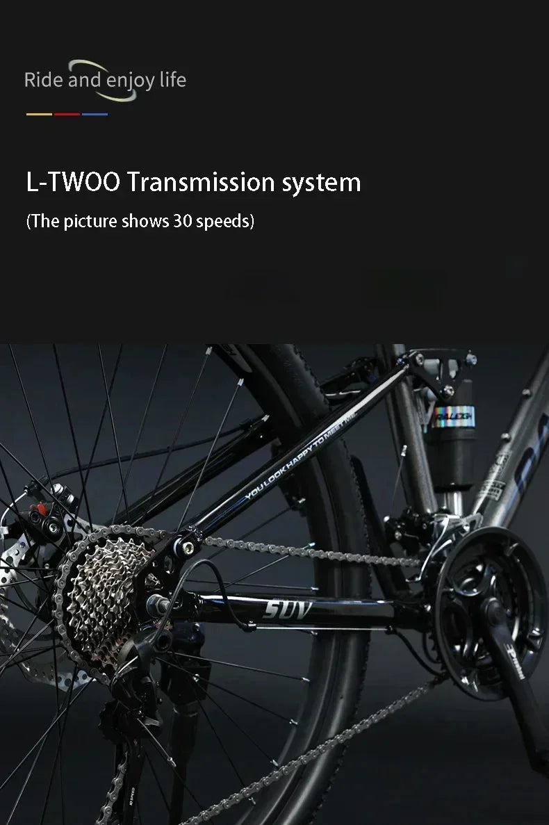 26inch 29inch Soft Tail Mountain Bike MTB Downhill Mountain Bicycle Double Damping Bike DH Cross Country MTB Dirt Bicicleta