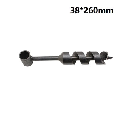 Bushcraft Hand Drill Outdoor Survival Tool Carbon Wood Drill Manual Hand Auger Wrench For Bushcraft Settlers Wood Punch Tool