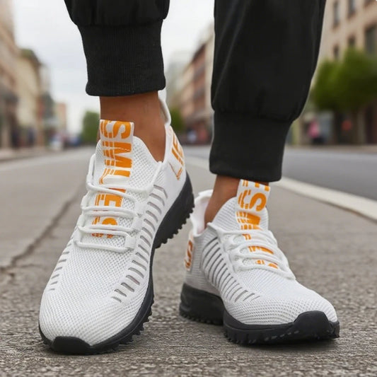 Ultra Breathable Male Gym Sneakers Air Flow Mesh Durable Reinforced Mesh Men's Basketball Shoes Comfort Running Sneakers for Men