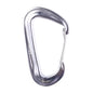 1/2Pcs Outdoor Multi-Function Climbing Hook Aluminum Alloy Camping Rock Climbing Safety D-Type Spring Hook Climbing Hook