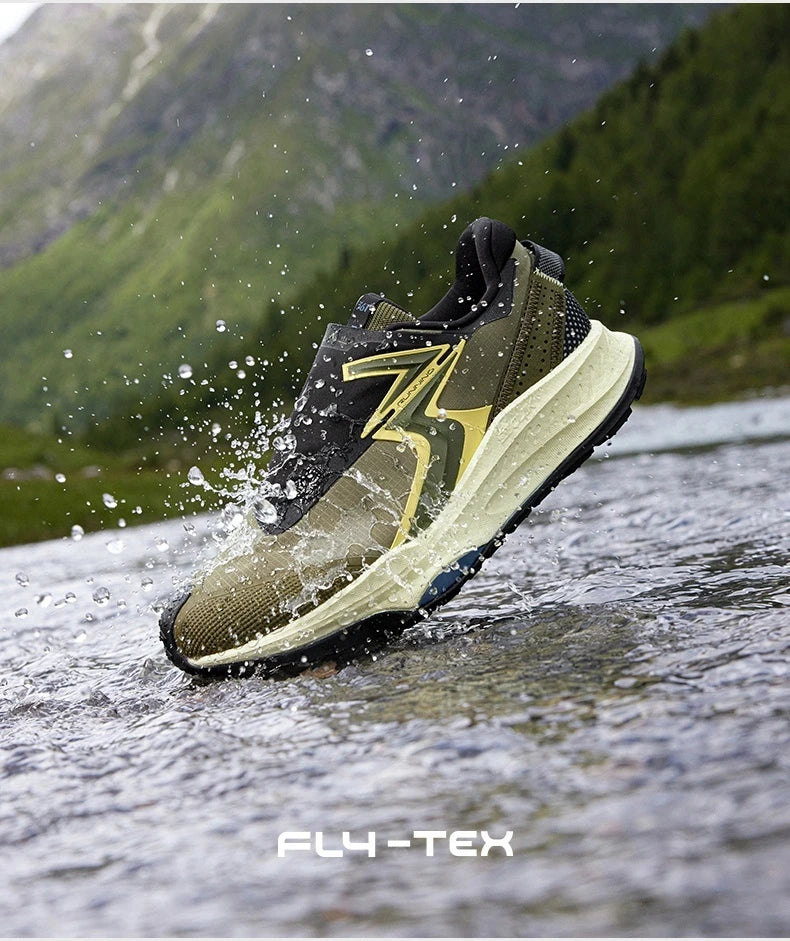 361 Degrees Men Running Shoes New Lightweight Soft Breathable Rebound Cushioning Non-Slip Outdoor Hiking Sneakers Male 672442208