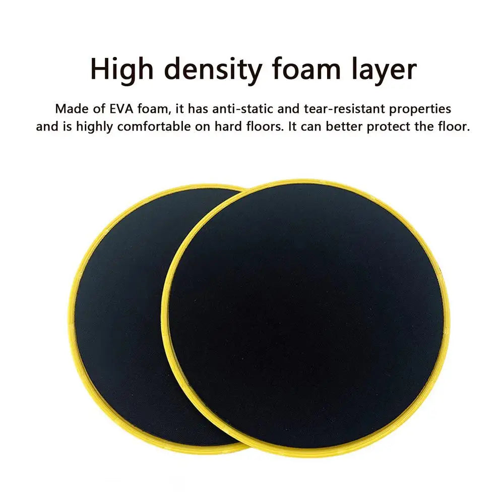 2Pcs Fitness Core Sliders Exercise Gliding Discs Slider Full-Body Workout Accessories Abdominal Training Yoga Sports Equipment