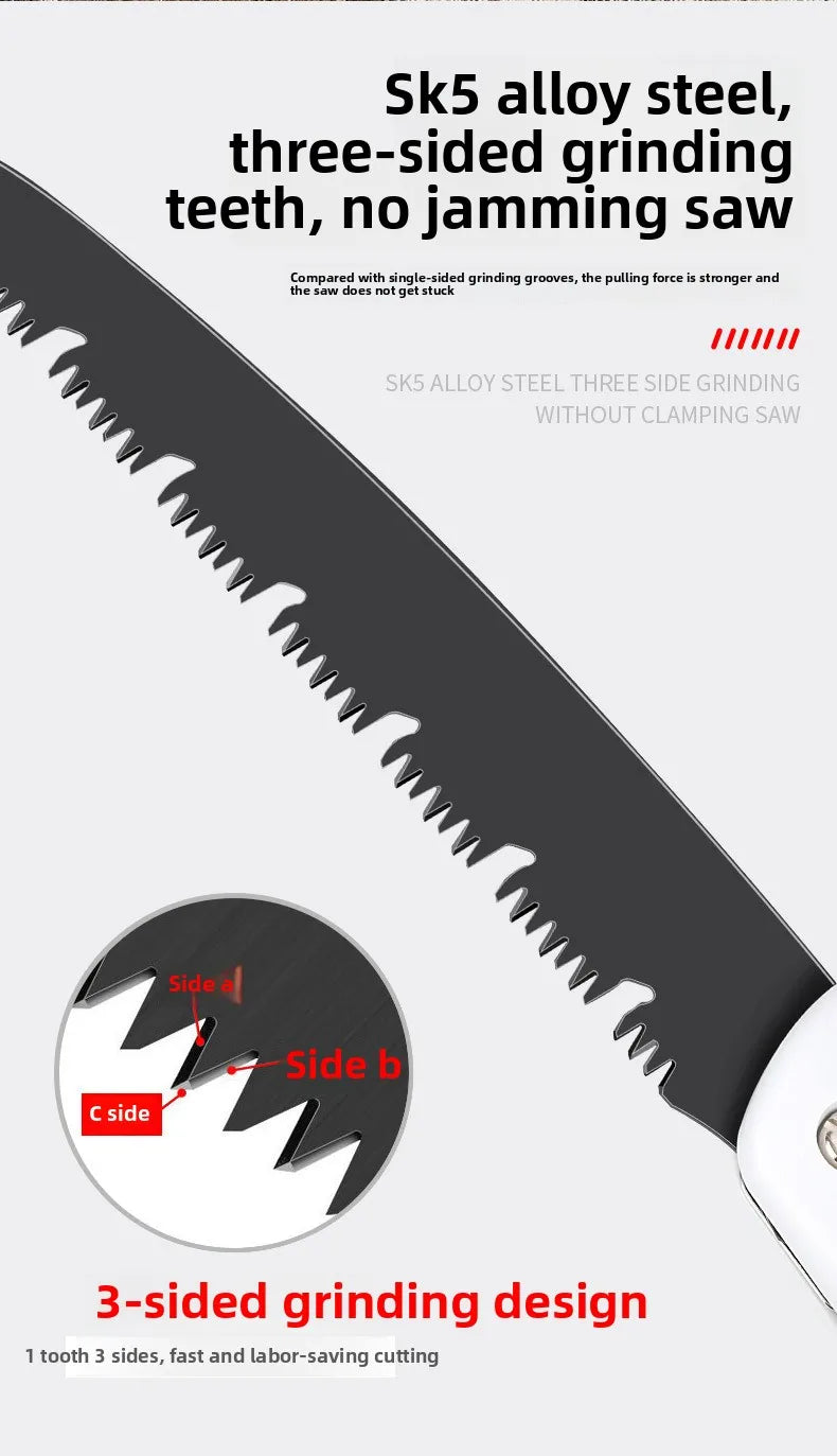 SK5 Folding Saw Compact Handy Tool for Wood Cutting Quick Fold Design Portable for Home Woodworking Tree Trimming Free Shipping