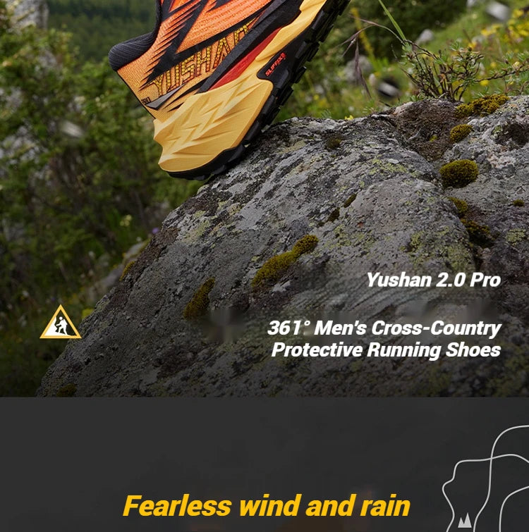 361 Degrees Men Running Shoes Woven Lightweight Breathable Cushioning Non-slip Weaving Off-road Jogging Male Sneakers 572442201