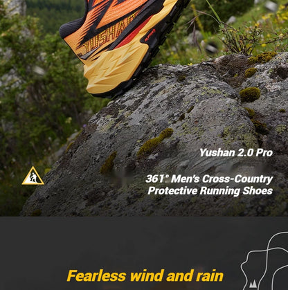 361 Degrees Men Running Shoes Woven Lightweight Breathable Cushioning Non-slip Weaving Off-road Jogging Male Sneakers 572442201