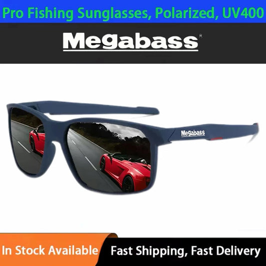 Megabass Fashionable Polarized Sunglasses for Outdoor Mountaineering Anti-Ultraviolet Fishing and Riding Gear