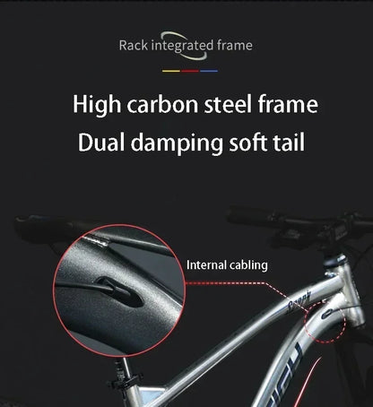 26inch 29inch Soft Tail Mountain Bike MTB Downhill Mountain Bicycle Double Damping Bike DH Cross Country MTB Dirt Bicicleta