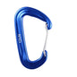 1/2Pcs Outdoor Multi-Function Climbing Hook Aluminum Alloy Camping Rock Climbing Safety D-Type Spring Hook Climbing Hook