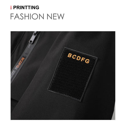 CHRLCK Men Women Hiking Jackets Waterproof Large Size Spring Autumn Windbreaker Camping Climbing Outdoor Coats Unisex