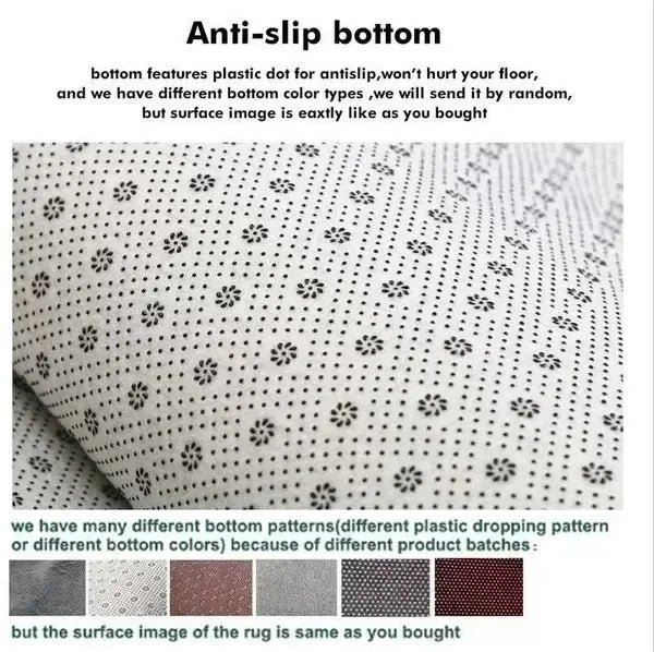 Bohemia Yoga chakra Mandala Spirit Meditation Rug for Bedroom Living Room Sofa Home Doormat Decor,Large Kids Non-slip Floor Mat