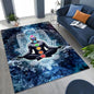 Bohemia Yoga chakra Mandala Spirit Meditation Rug for Bedroom Living Room Sofa Home Doormat Decor,Large Kids Non-slip Floor Mat