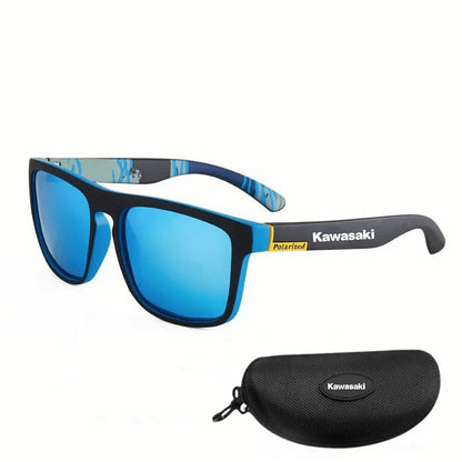 Fashion  Kawasaki Polarized Cycling Glasses Men's Women's Outdoor Sports Sunglasses Hiking Self Driving Climbing Fishing Glasses