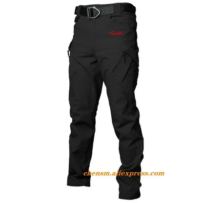 Gamakatsu Fishing Pants Waterproof Multi-pocket Outdoor Trousers Sports Breathable Fishing Clothes Outdoor Hiking Fishing Wear
