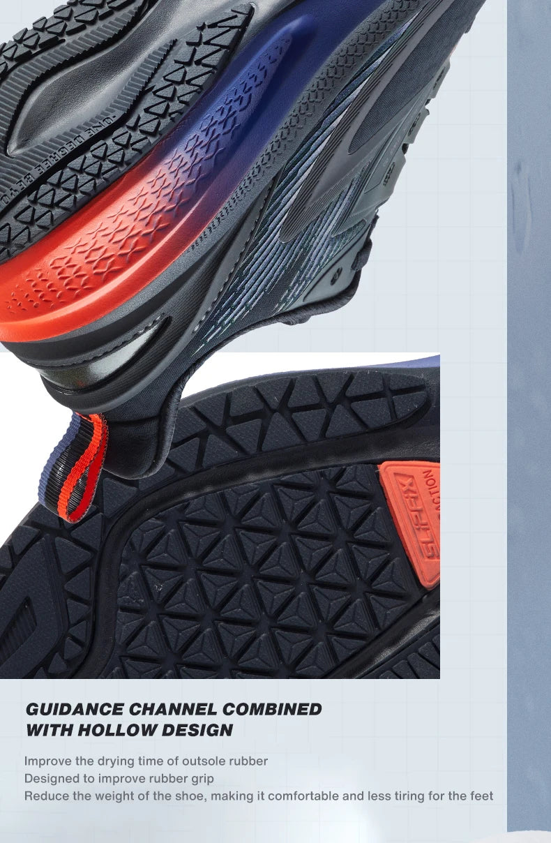 361 Degrees NEW Rainblock 7.0 Anti Splash Rainproof Running Shoes Technology Night Reflective Cushioning Man Sneakers 572342228